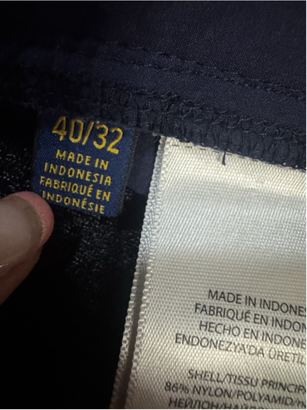 Ralph Lauren Polo Golf Men’s Lightweight Performance Pants Navy Blue 40x32 - Picture 4 of 8